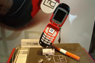 2005年中国国际通信设备技术展 8号馆三星产品秀引领科技潮流